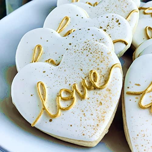 5 Pieces Heart Cookie Cutter Set Valentine’s Day Heart Shapes Stainless Steel Cutters Molds for Anniversary, Bridal, Engagement and Valentine,Wedding,Baking Gifts - CookCave