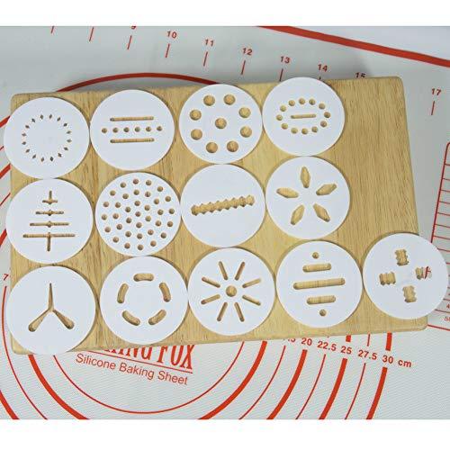 Cookie Press Gun Kit Baking Tool with 13 Disc Shapes Cookies Maker Set and 6 Icing Tips for Cake Decorating - CookCave