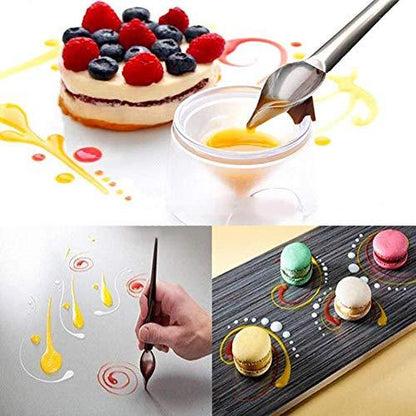 Tangoowal Culinary Specialty Tools,Professional Chef Plating Kit, 7 Piece, Stainless Steel - CookCave