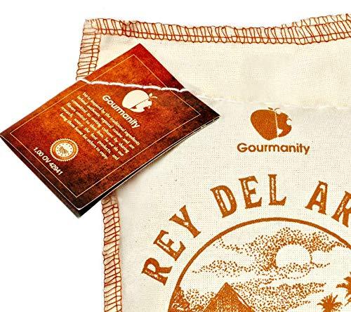 Gourmanity Spanish Paella Rice for Paella, 2.2lb/1kg Rey del Arroz Authentic Spanish Paella Rice, Valencia Rice from Spain [2.2 Pound] - CookCave