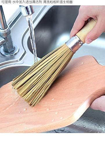 Ximito 2 Pack Cleaning Whisk Traditional Natural Bamboo Wok Brushes Dishwashing Kitchen Tools Traditional Natural Bamboo Cleaning Brushes - CookCave