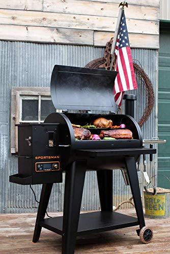 Pit Boss 10537 PB0820SP Wood Pellet Grill, 820 Square Inches, Black - CookCave