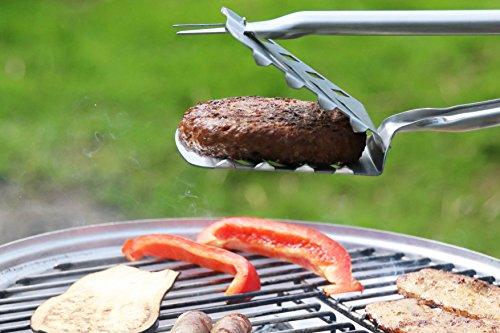 All-in-one BBQ Multitool - Best Barbeque Accessories - Stainless Steel Outdoor Grill Tool - Grill Masters Must Have Gadget - CookCave