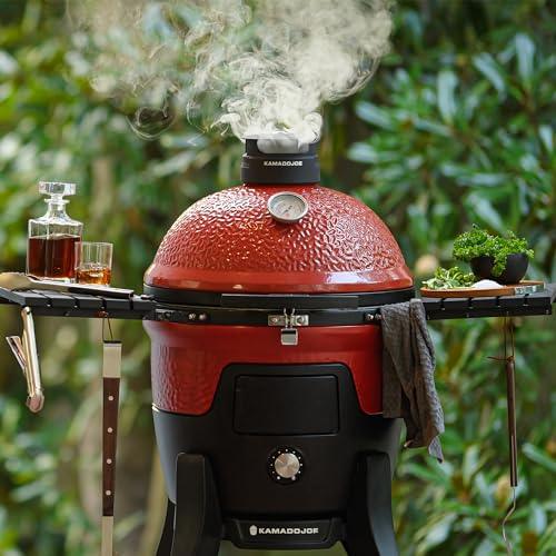 Kamado Joe KJ15260020 Pellet Joe Wood Pellet Grill, 18-inch, Red, Large - CookCave