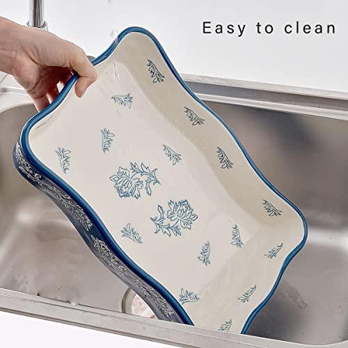 Wisenvoy Casserole dishes for oven Lasagna pan 2-Pcs Baking dish Casserole dish Baking dishes for oven Baking dish set - CookCave