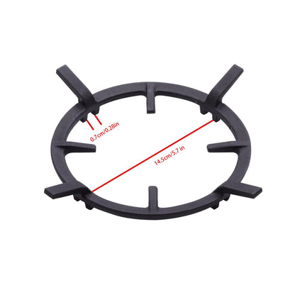 Wok Ring, Non Slip Cast Iron Stove Wok Support Ring for Kitchen Gas Cooktop Pot Rack Stove Rack Ring Pan Holder Stand - CookCave