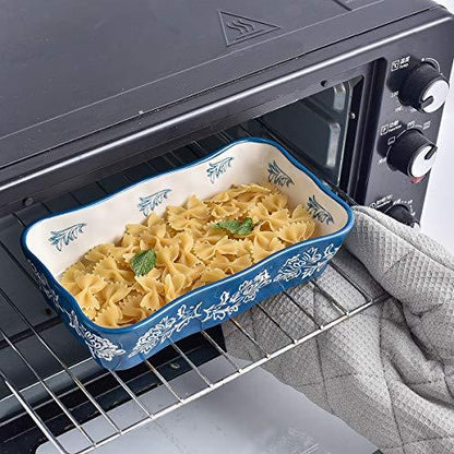 Wisenvoy Casserole dishes for oven Lasagna pan 2-Pcs Baking dish Casserole dish Baking dishes for oven Baking dish set - CookCave