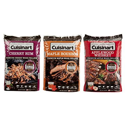 Cuisinart Premium Cherry Rum BBQ Smoking Pellets - 20 lb Bag - CookCave