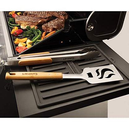 Cuisinart CTM-820 Silicone Tool, Black Grill Mat - CookCave