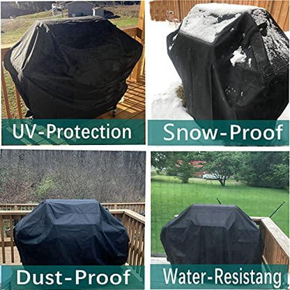 Grill Covers, 40 inch Waterproof & Anti-UV BBQ Grill Cover Use for Weber Char-Broil Grills and More Brand - 40" L x 24" W x 59" H - CookCave