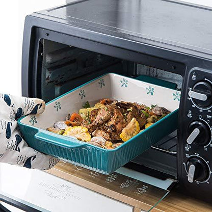 Wisenvoy Baking Dish Casserole Dish Ceramic Casserole Dishes For Oven Lasagna Pan Bakeware Sets Baking Dish Set - CookCave