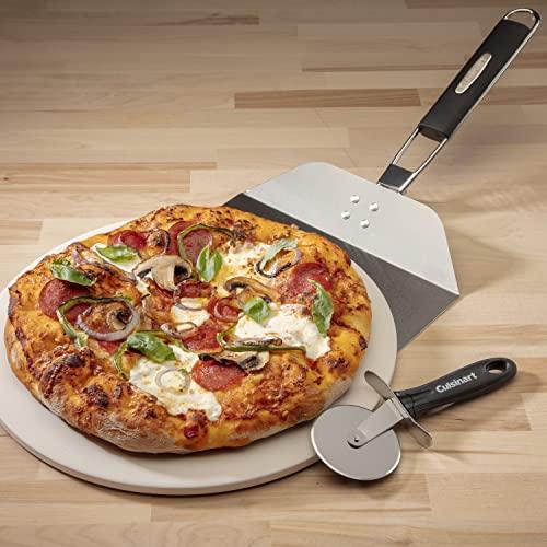 Cuisinart CPS-445, 3-Piece Pizza Grilling Set, Stainless Steel - CookCave