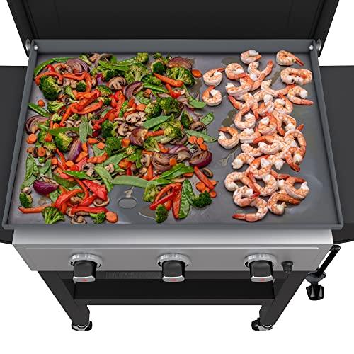 Char-Broil Convective 3-Burner Cart Propane Gas Stainless Steel Griddle - 463259023 - CookCave