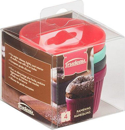 Trudeau Baking Ramekins, Set of 4, Assorted - CookCave