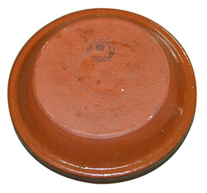 Moroccan Cooking Tagine Handmade Glazed Medium 10 inches Across Traditional Pyramid - CookCave