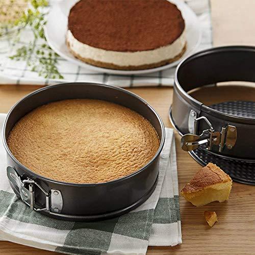 6 Inch Non-stick Cake Mold Springform Pan With 50 Pcs Non-stick Round Circles Parchment Sheet Nonstick Leakproof Cheesecake Pan - CookCave
