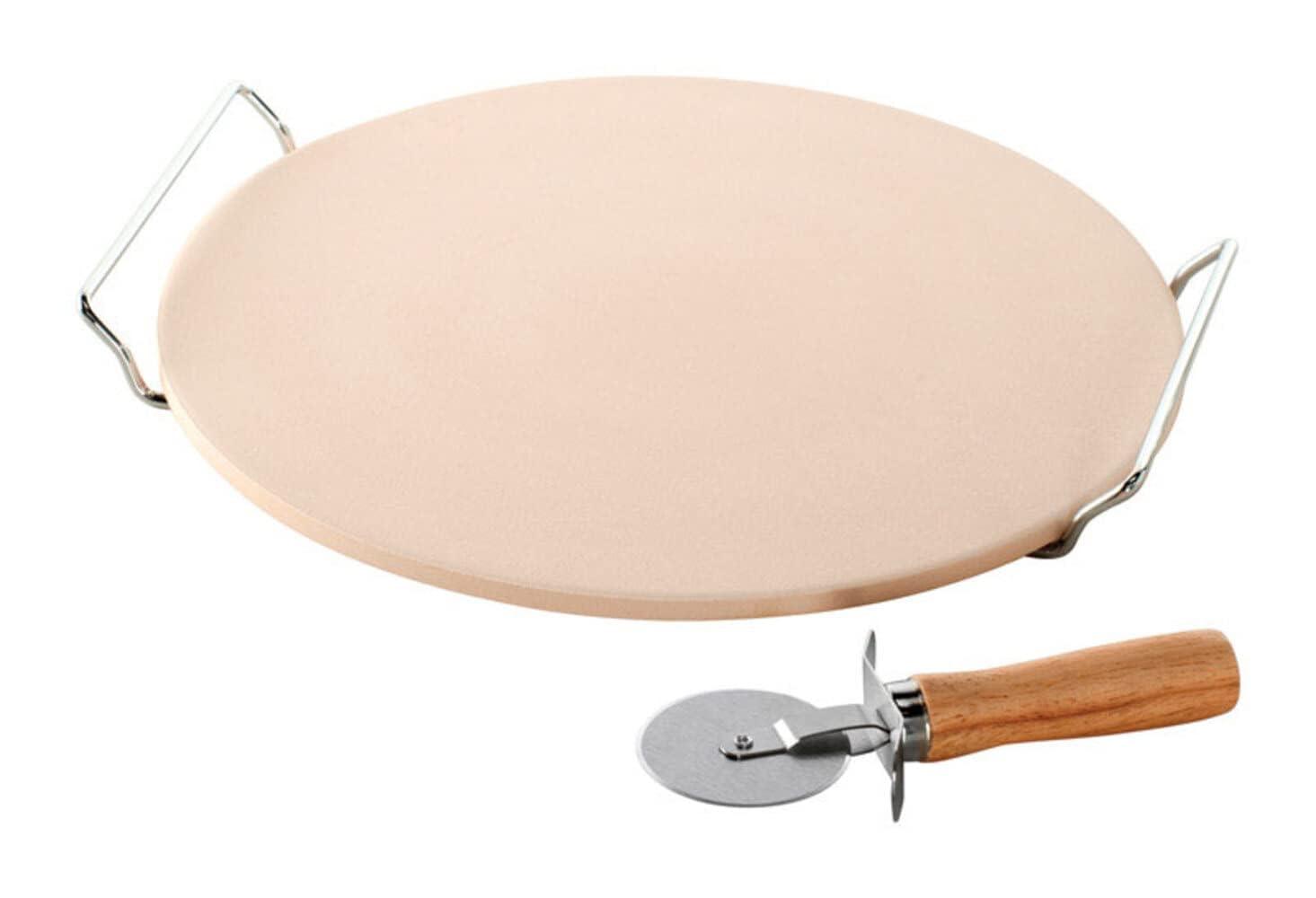 Nordic Ware, Tan Pizza Stone Set, 13 inch diameter - CookCave