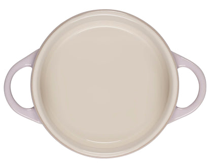 Le Creuset Stoneware Mini Round Cocotte, 8oz, Shallot - CookCave