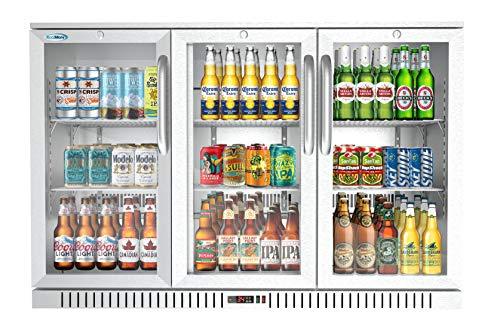 KoolMore BC-3DSW-SS Refrigerator, Triple Door, Stainless Steel - CookCave