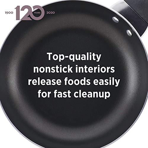 Farberware Dishwasher Safe Nonstick Jumbo Cooker/Saute Pan with Helper Handle - 6 Quart, Black - CookCave