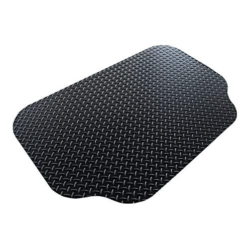 GrillTex 8D-075-30C-4L Deck and Patio Grill Mat, 30" x 48", Black - CookCave