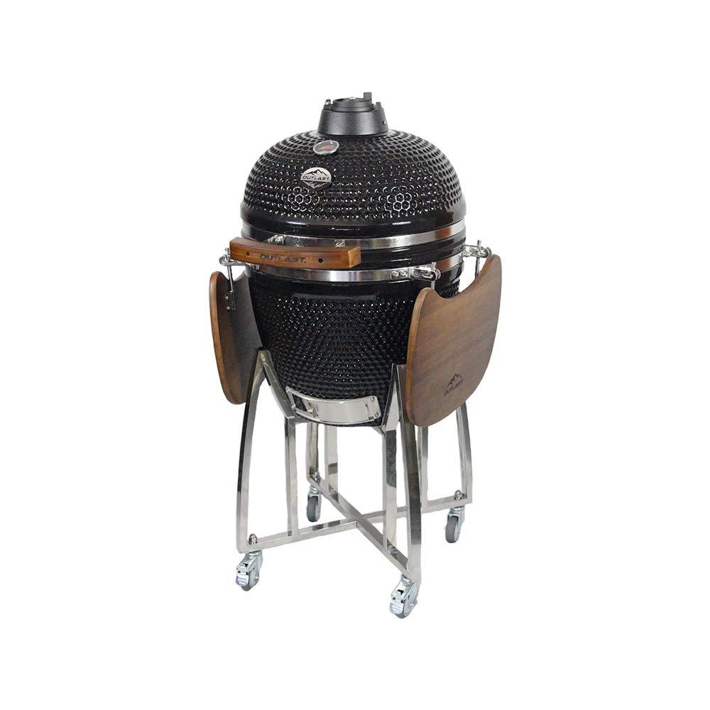 Outlast 24" Large Ceramic Kamado Barbecue Charcoal Grill - CookCave