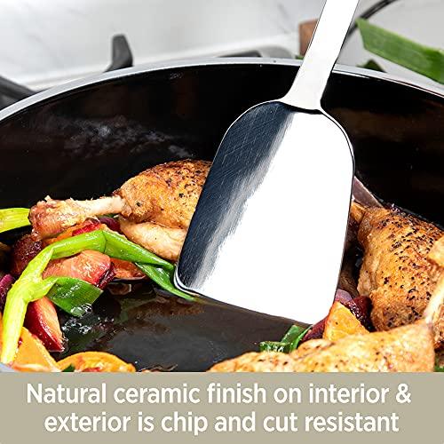 All-Clad FUSIONTEC Natural Ceramic with Steel Core Soup Pot, 4 quart, Onyx - CookCave