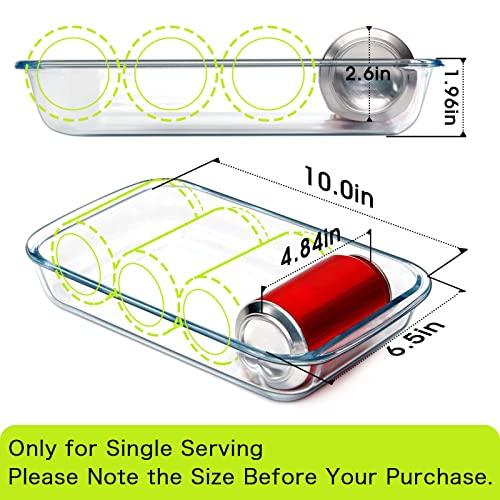 Mini-1.5 QT Glass Baking Dish for Oven, (Single Serving) Glass Pan for Cooking Dish Casserole Dish Rectangular Baking Pan Glass Bakeware - CookCave