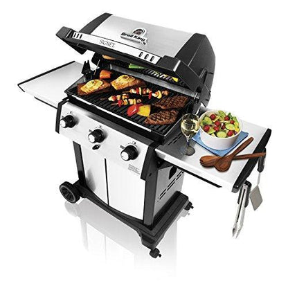 Broil King Signet 320 Cast-Aluminum 3 Burner Natural Gas Grill - CookCave