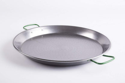 BelleVie Spanish Carbon Steel Paella Pan, Dia.18 1/4" x H 2", 12 servings) - CookCave