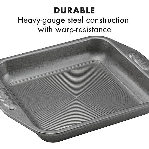 Circulon Total Nonstick Baking Pan With Lid / Nonstick Cake Pan With Lid, Rectangle - 9 Inch x 13 Inch, Gray - CookCave