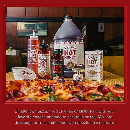 Mike's Hot Honey, America's #1 Brand of Hot Honey, Spicy Honey, All Natural 100% Pure Honey Infused with Chili Peppers, Gluten-Free, Paleo-Friendly (10oz Bottle, 1 Pack) - CookCave