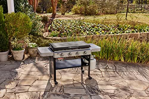 Weber 36" Gas Griddle, 4 Burner, Black - CookCave