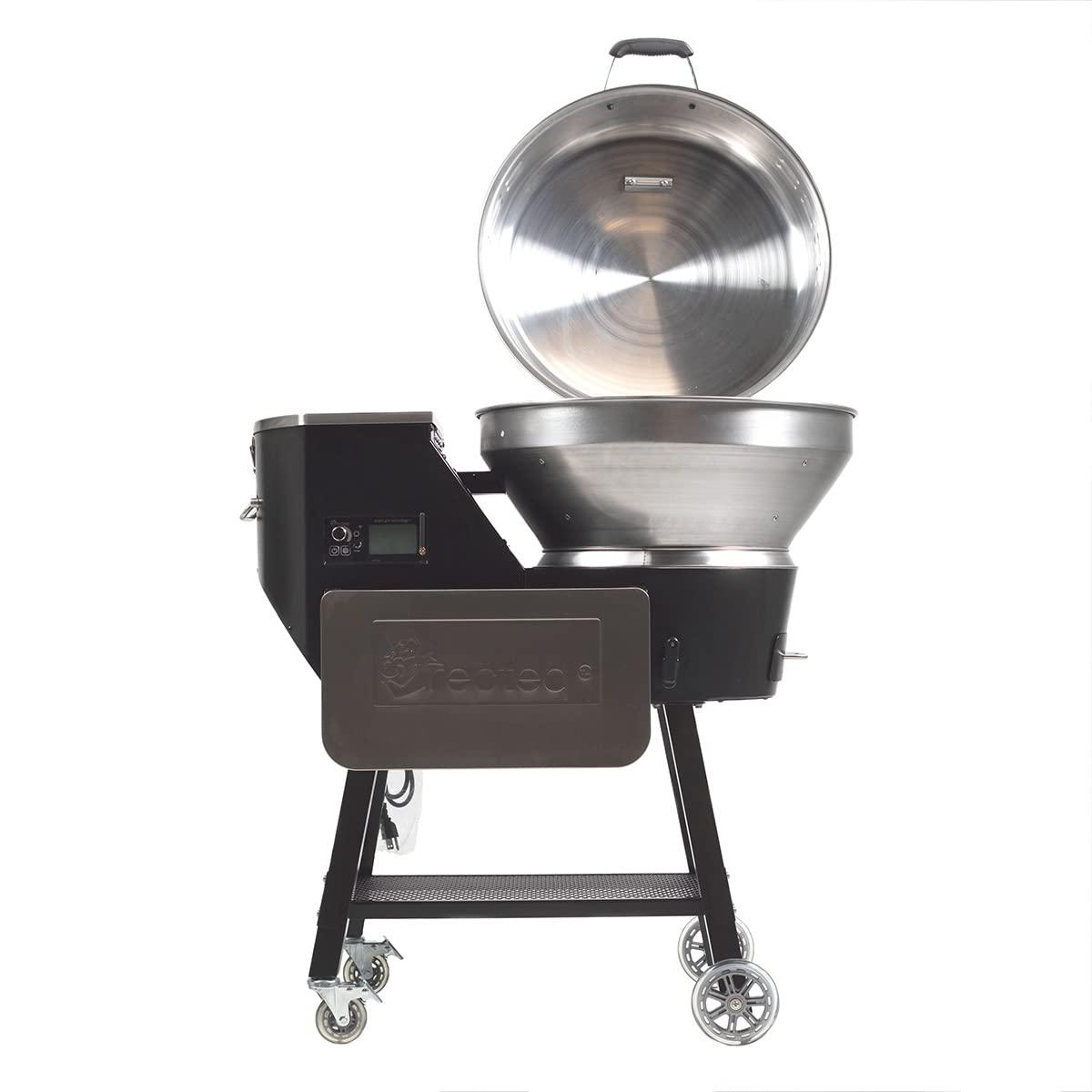 recteq RT-B380X Bullseye Deluxe Wood Pellet Grill - Wifi Enabled Smart Grill - Electric Pellet Smoker Grill, BBQ Grill, Outdoor Grill - Wood Pellets - Grill, Sear, Smoke, and More! - CookCave