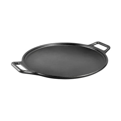 Lodge BOLD 14 Inch Seasoned Cast Iron Pizza Pan, Design-Forward Cookware - CookCave