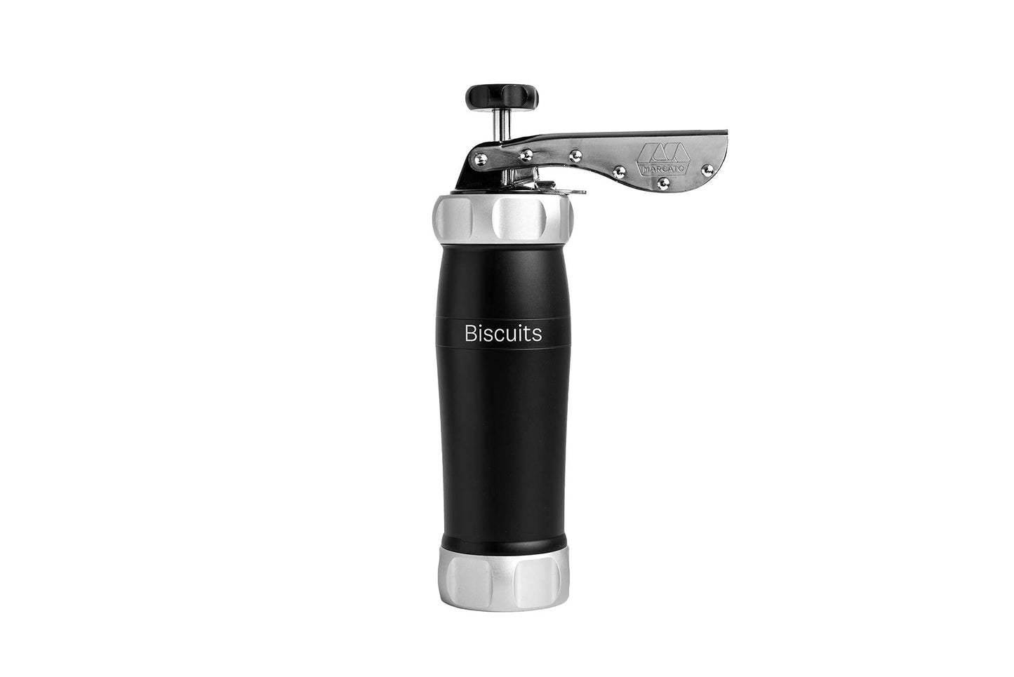 Marcato biscoti Maker, Anodized Aluminum black - CookCave