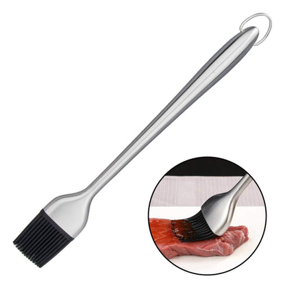 Z GRILLS Basting Brush Grilling BBQ Baking Pastry Oil Stainless Steel, Grilling BBQ Baking, Pastry, and Oil Stainless Steel Brushes - CookCave