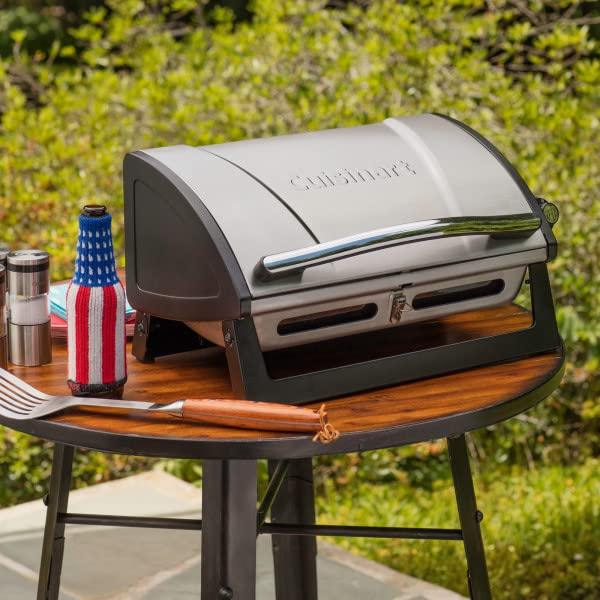 Cuisinart CGG-059A Grillster 8,000 BTU Portable Propane Tabletop Gas Grill - CookCave