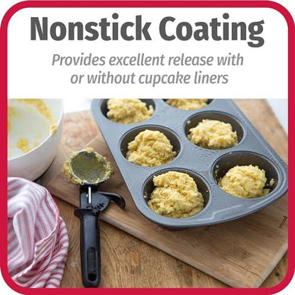 Good Cook 6 Cup Muffin Pan - CookCave