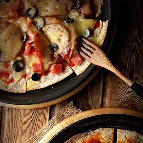 HomeMall 3 Pcs Pizza Crisper Trays, Pizza Pan with Holes for Oven, Non-Stick Perforated Pizza Baking Set for Home Restaurant Hotel Use, 9.6 Inch /11 Inch/12.6 Inch - CookCave