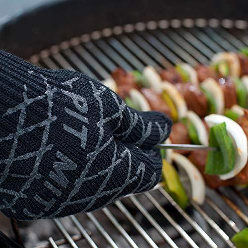 Charcoal Companion Ultimate Barbecue Pit Mitt Glove - For Grill or Oven - Measures 13" Long - CC5102. - CookCave