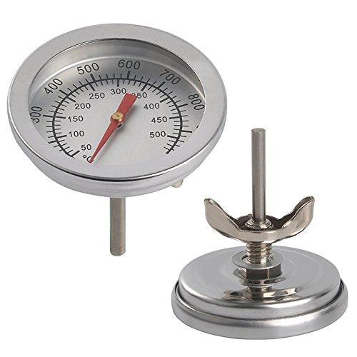 2X BBQ Thermometer Gauge - Barbecue BBQ Pit Smoker Grill Thermometer Temp Gauge - 2Pack - CookCave