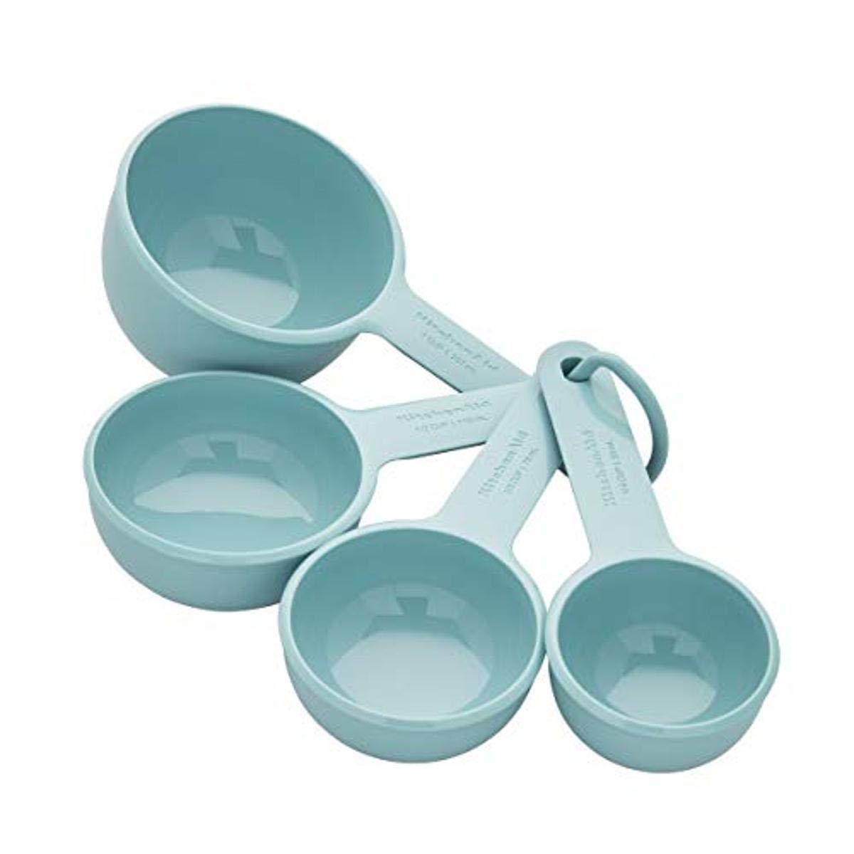 KitchenAid Measuring Cups, Set Of 4, Aqua Sky - CookCave