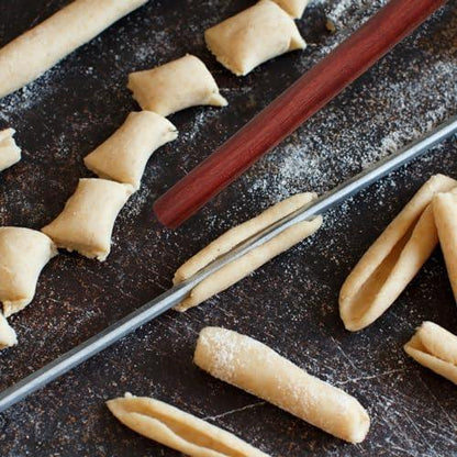 Baderke 7 Pcs Italian Rolling Pins Pasta Rolling Pin Set Wood and Stainless Steel Rolling Pin Dough Pasta Roller for Making Wontons, Dumplings, Pastas, Ramen, Udon Noodles, Flat Bread, Tortillas - CookCave