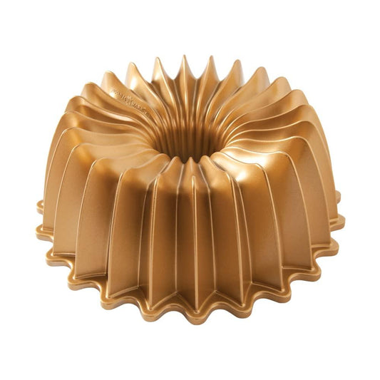 Nordic Ware Brilliance Bundt Pan Gold - CookCave