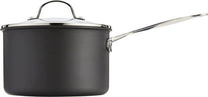 Cuisinart 6194-20 Chef's Classic 4-Quart Nonstick-Hard-Anodized, Saucepan w/Cover - CookCave