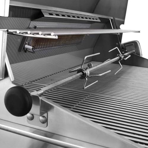 AOG American Outdoor Grill T-Series 36-Inch 3-Burner Built-in Natural Gas Grill with Rotisserie - 36NBT - CookCave