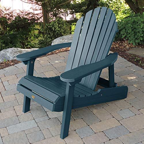 highwood Hamilton Made in the USA Adirondack Chair, Adult Size, Nantucket Blue - CookCave