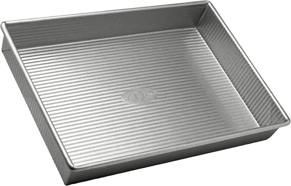 USA Pan Bakeware Rectangular Cake Pan, 9 x 13 inch, Nonstick & Quick Release Coating, Made in the USA from Aluminized Steel - CookCave