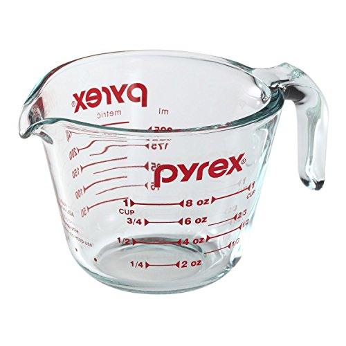 Pyrex Prepware 2-Piece Glass Measuring Set, 1 and 2-Cup, 2 Pack, Clear - CookCave